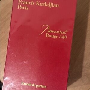 Baccarat Rouge 540 Extrait de Parfum - Red and Gold